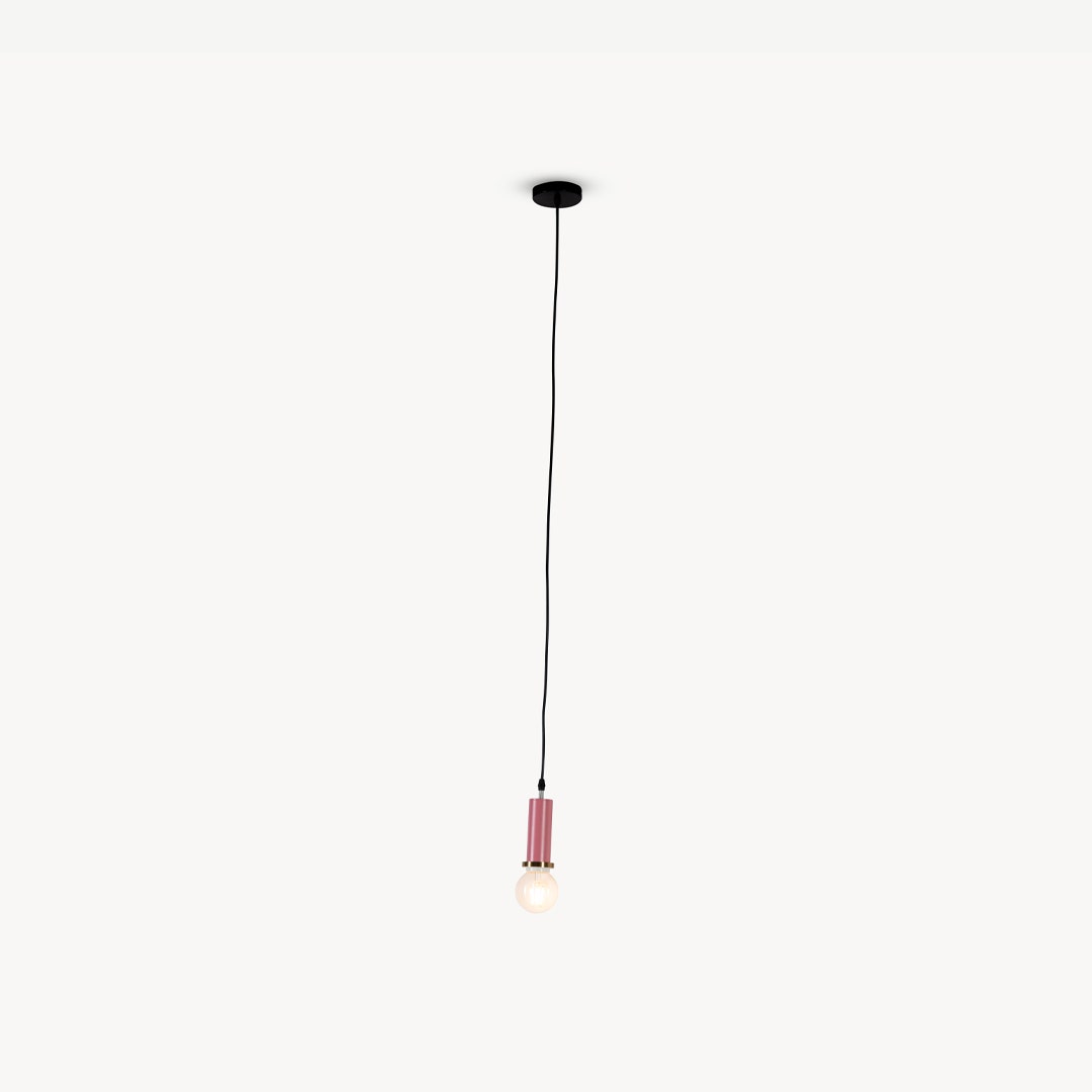 Stefan Pendant Lamp Pink