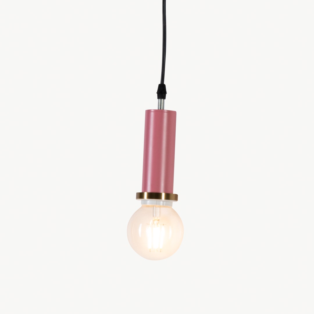 Stefan Pendant Lamp Pink
