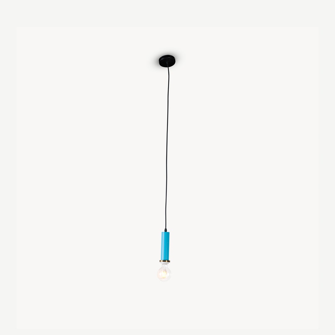 Stefan Pendant Lamp Blue