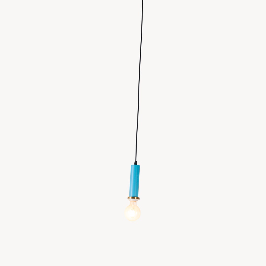 Stefan Pendant Lamp Blue