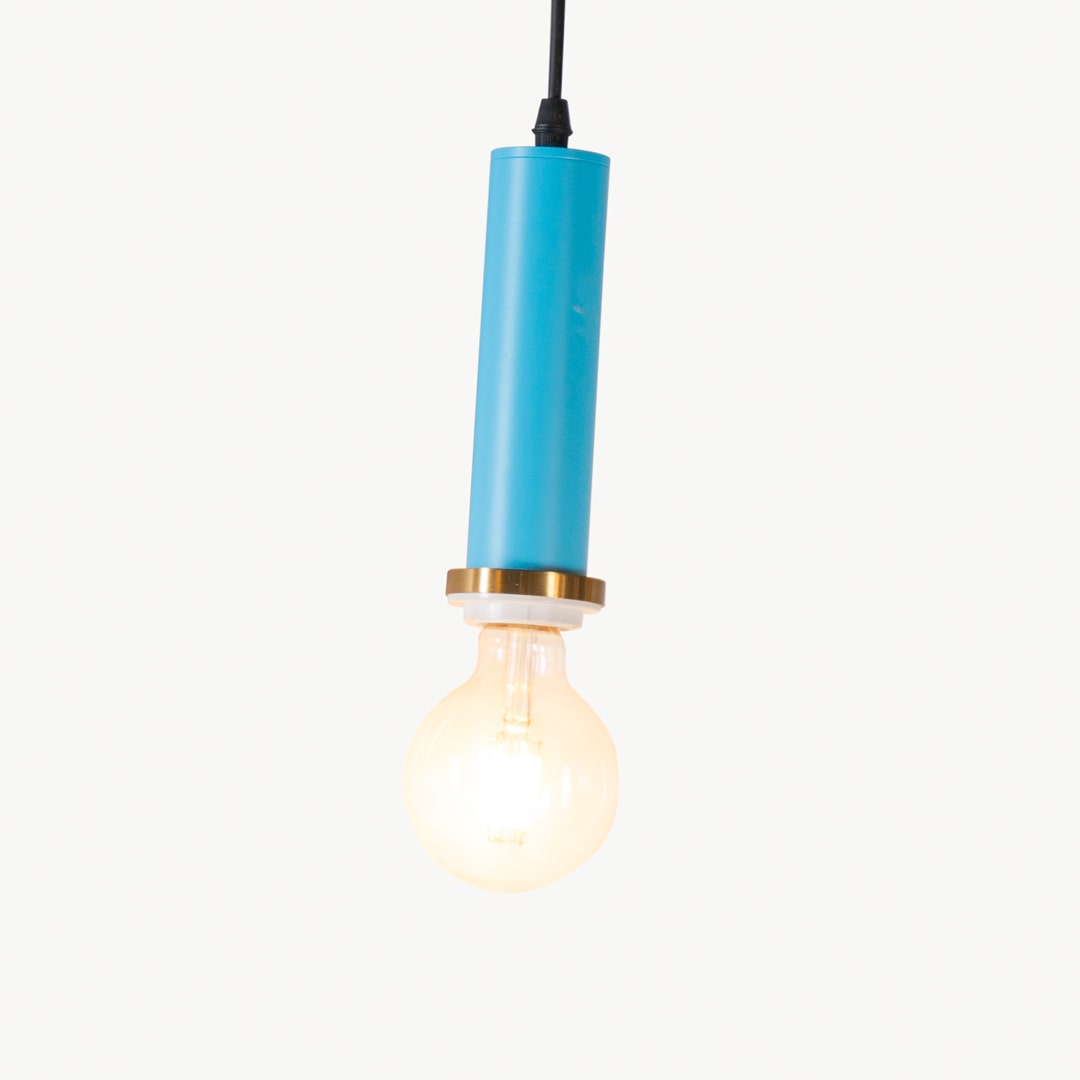 Stefan Pendant Lamp Blue