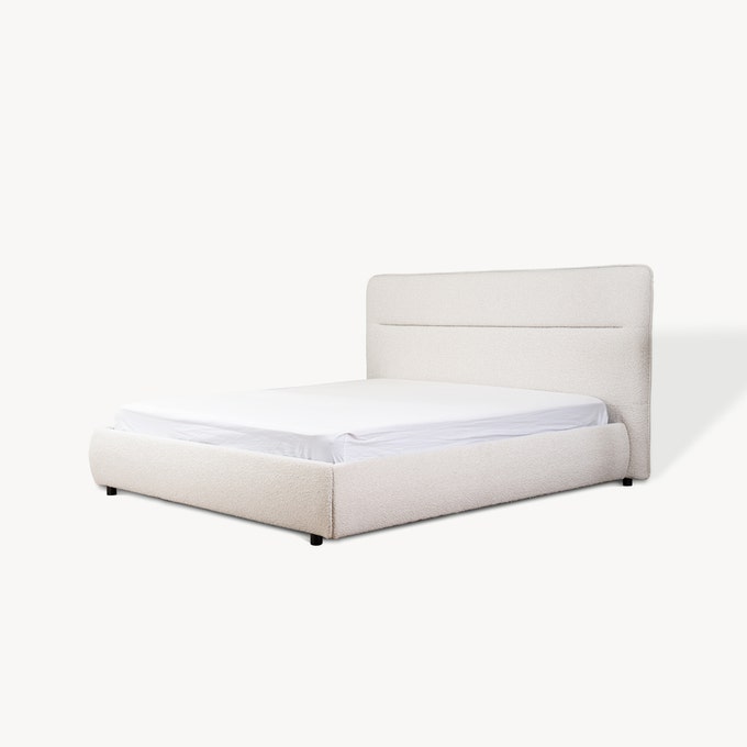 Jim King Bed Ivory 180X200cm Jim King Bed Ivory 180X200cm
