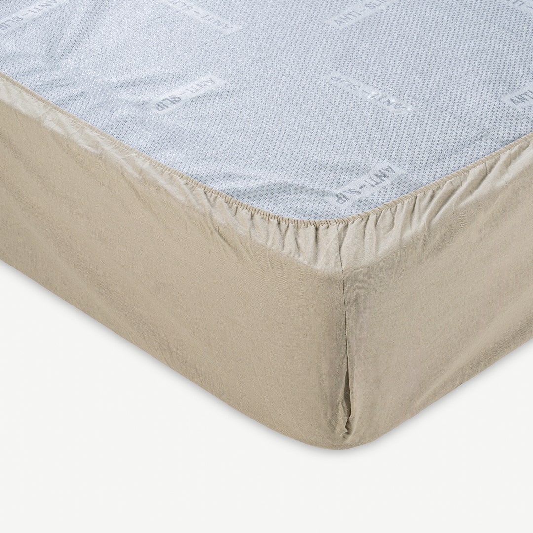 Giovanni Cotton Linen Fitted Sheet 180x200cm