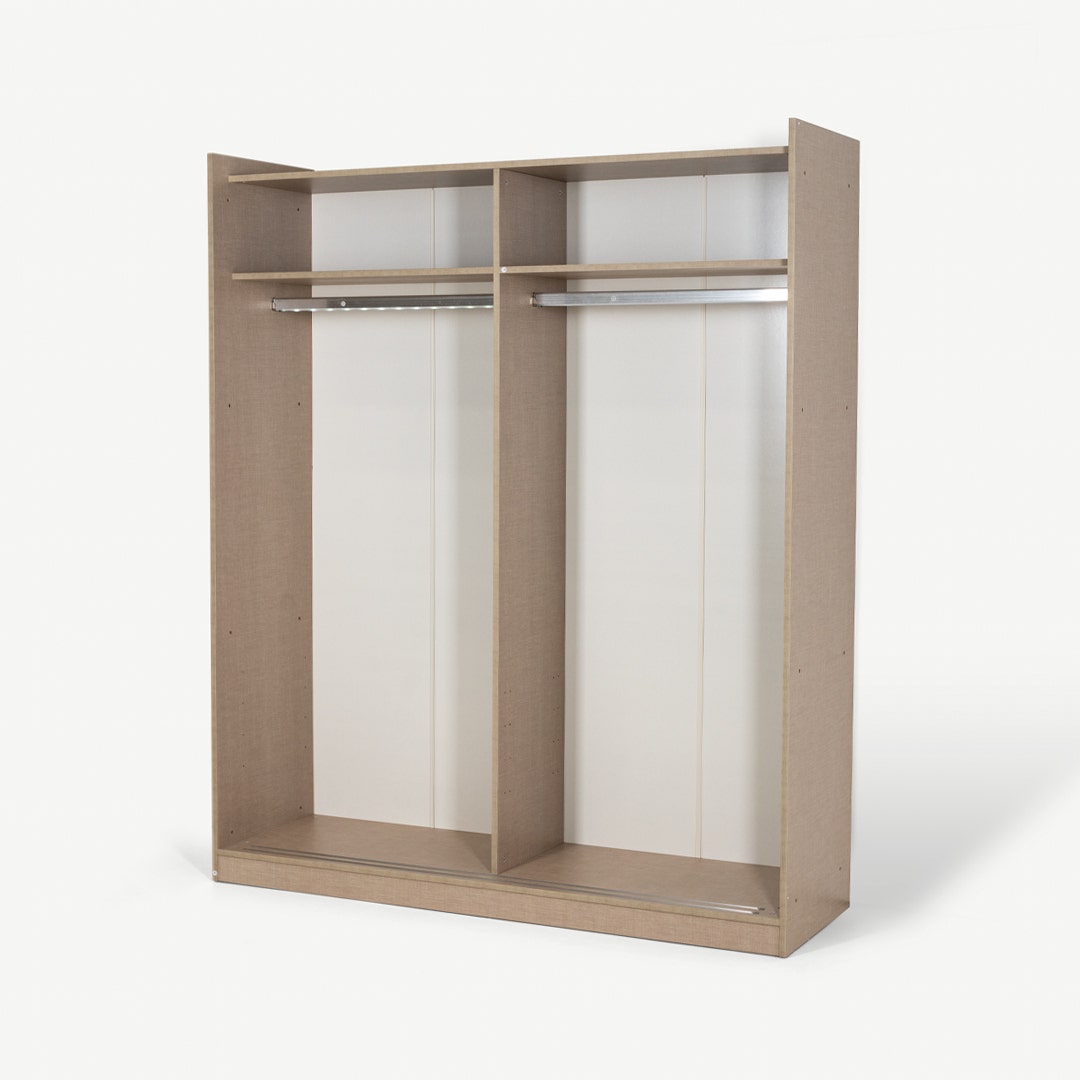 Pedru 2 Sliding Door Frame Ecru