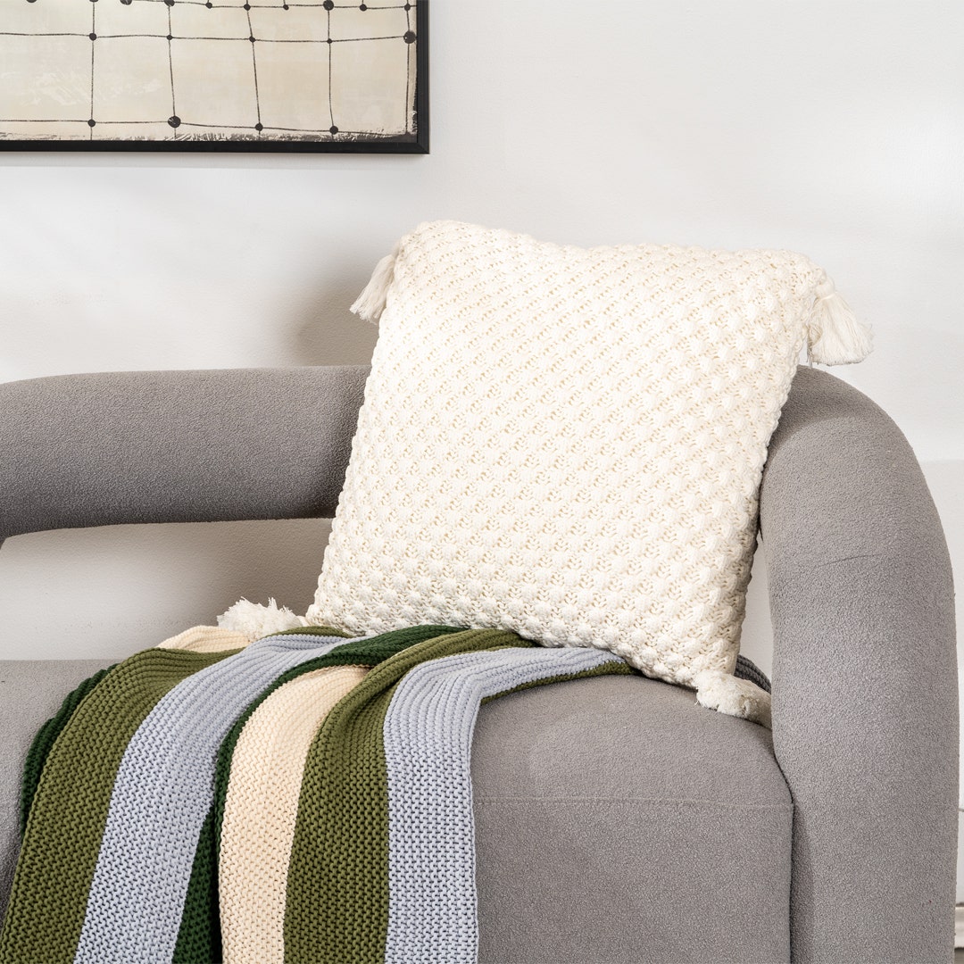 Denson Knitted Cushion