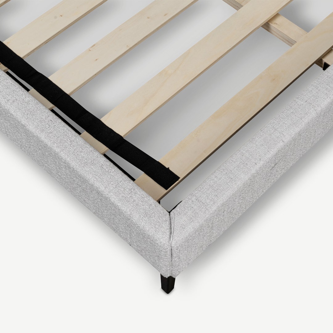 سرير كارلوتا - رمادي