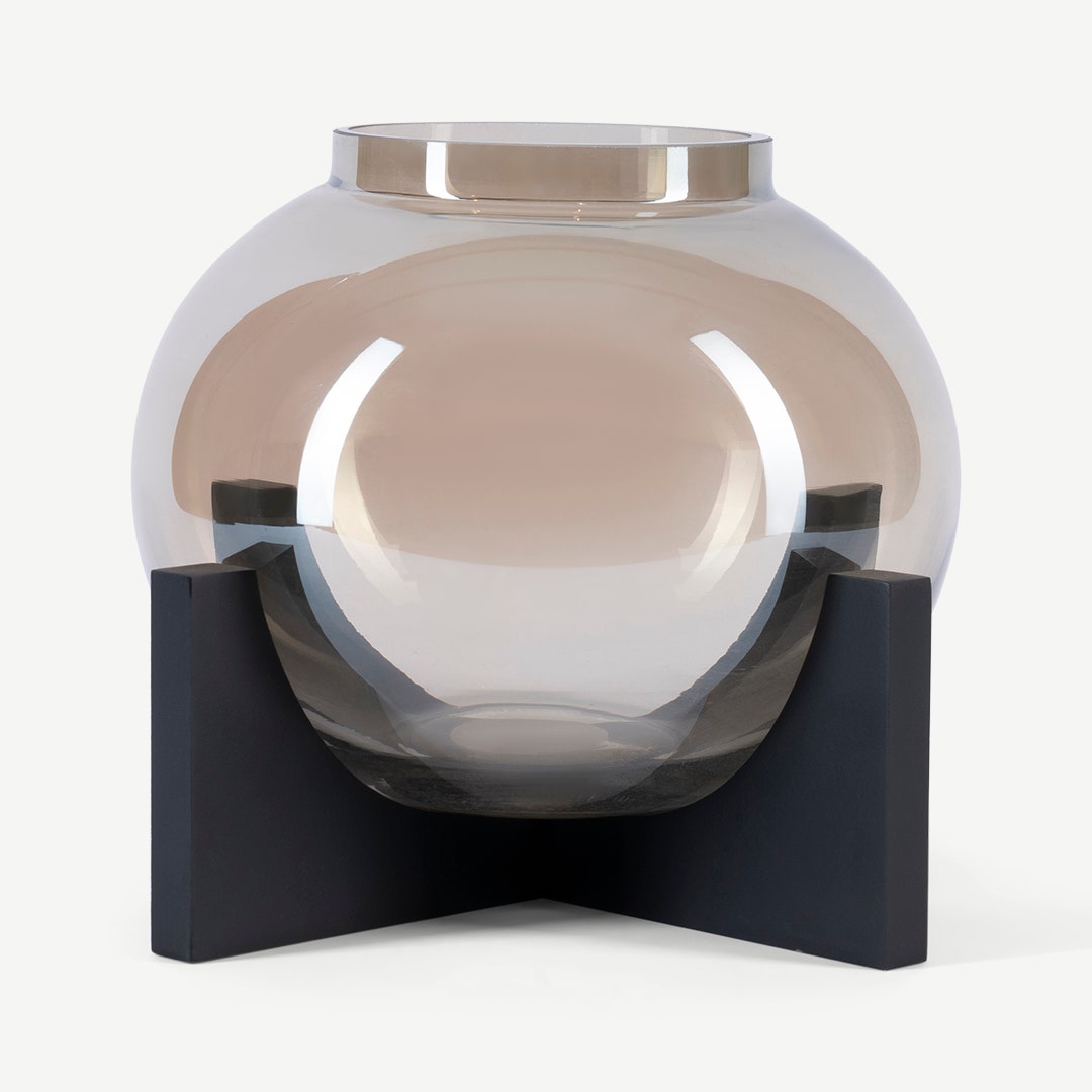 Rories Round Glass Vase