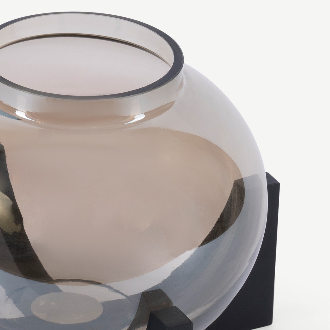 Rories Round Glass Vase