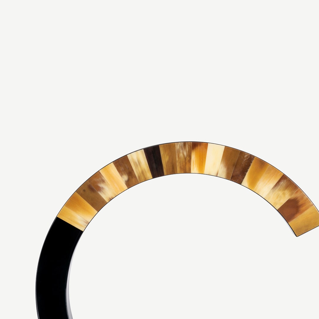 Hallien SS & Marble Decor Accent Gold