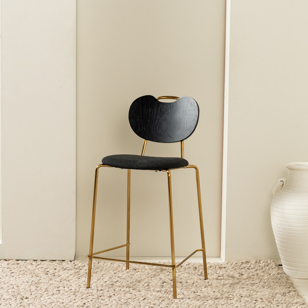 Charisse Bar Chair Black