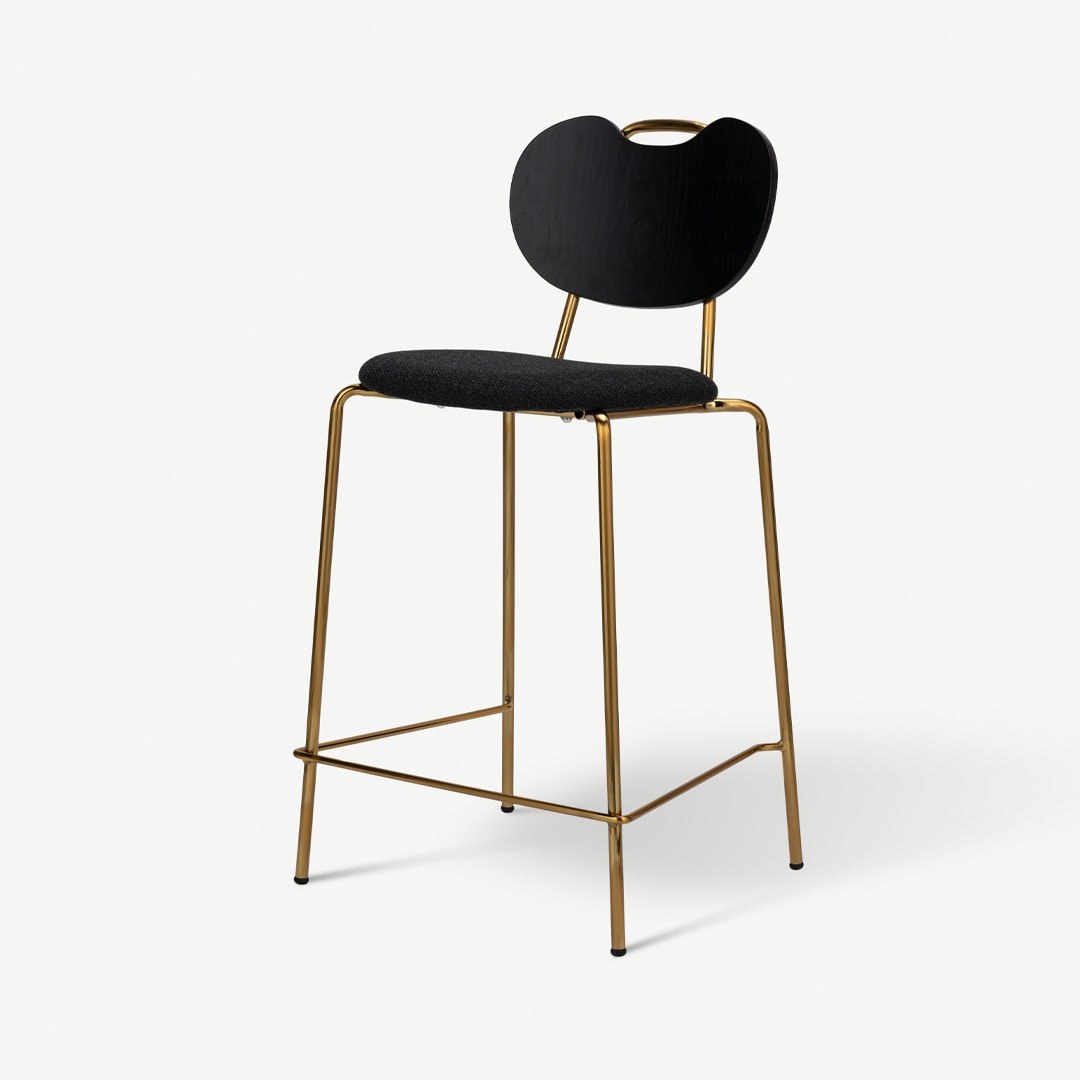 Charisse Bar Chair Black