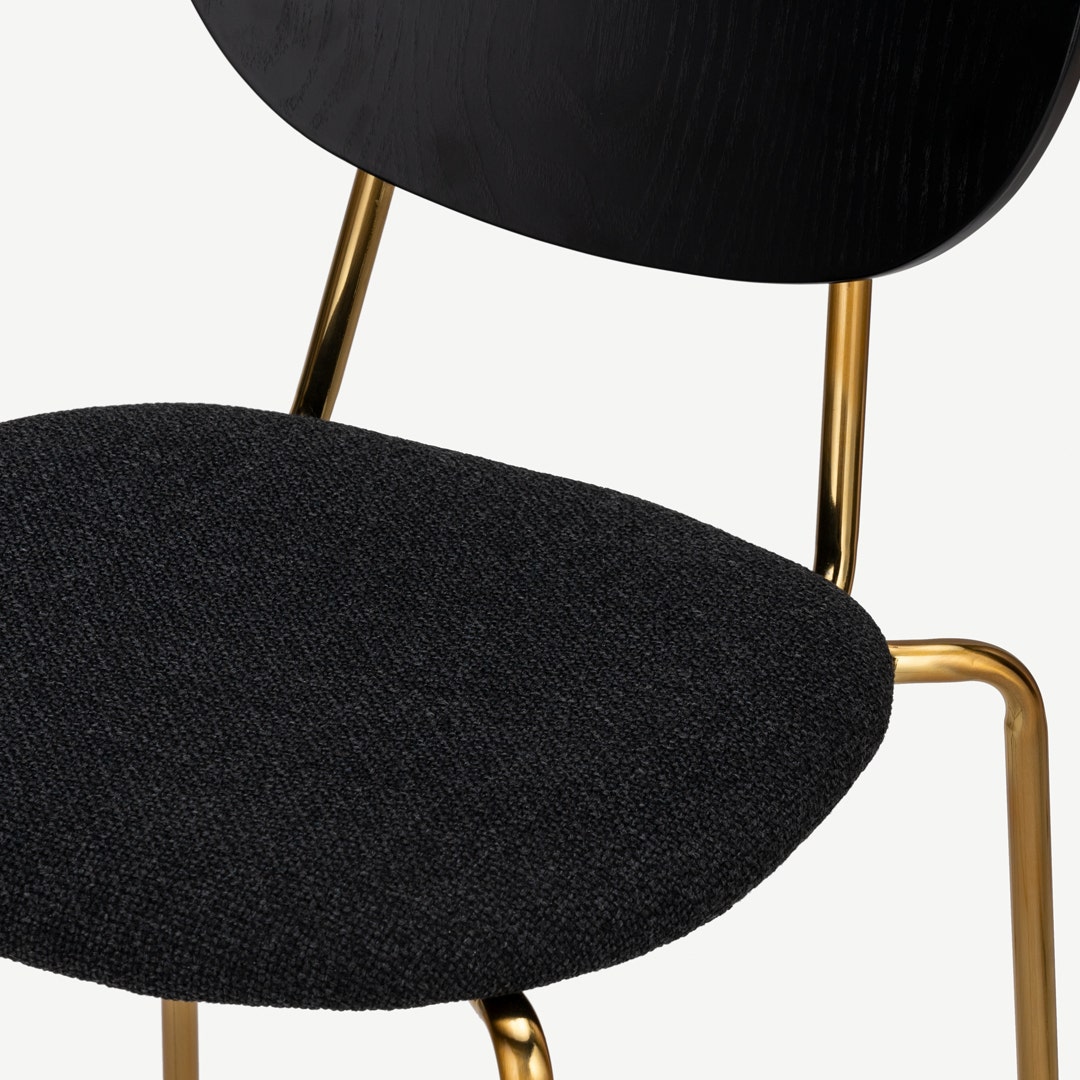 Charisse Bar Chair Black