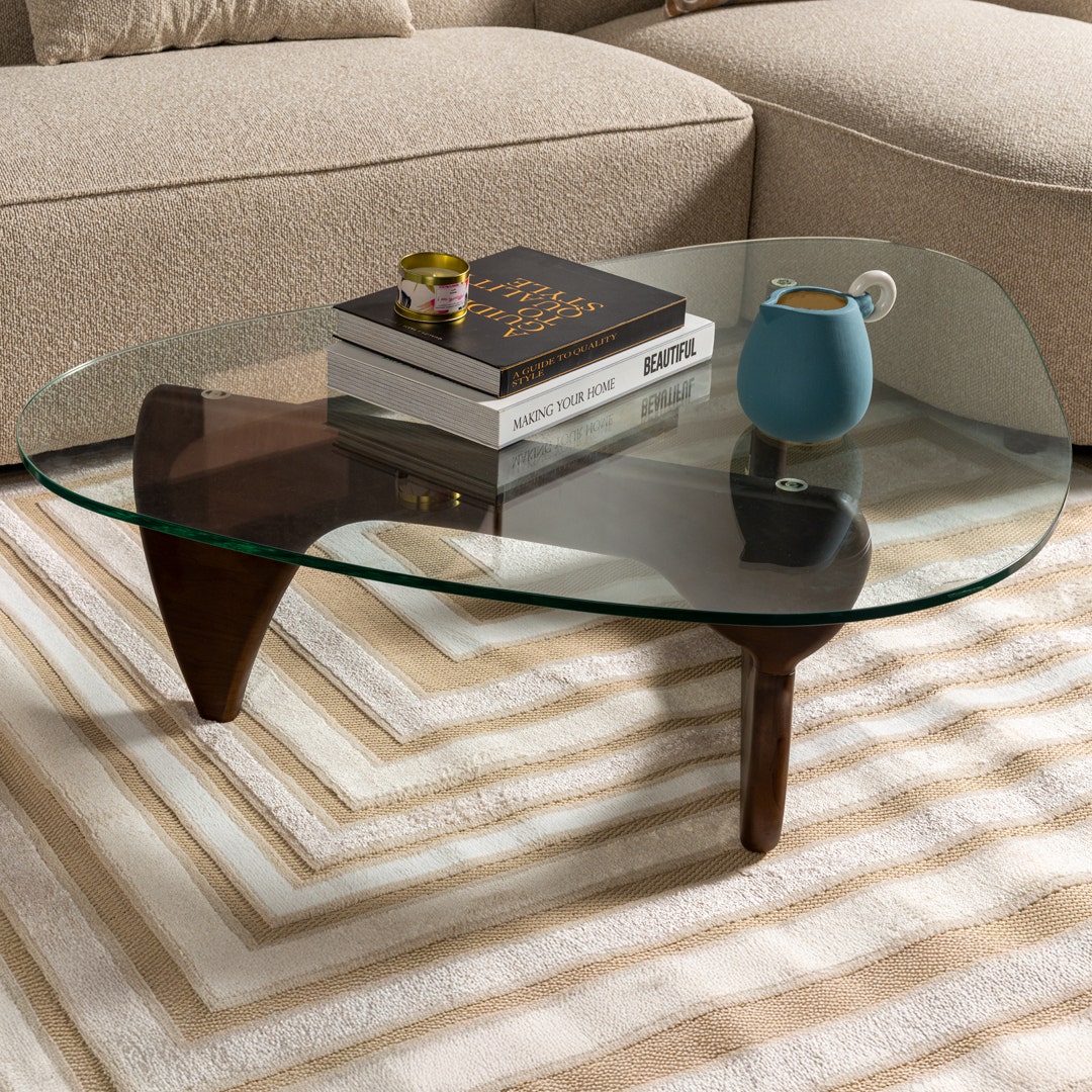 ليلى طاولة قهوة - جوزي داكن