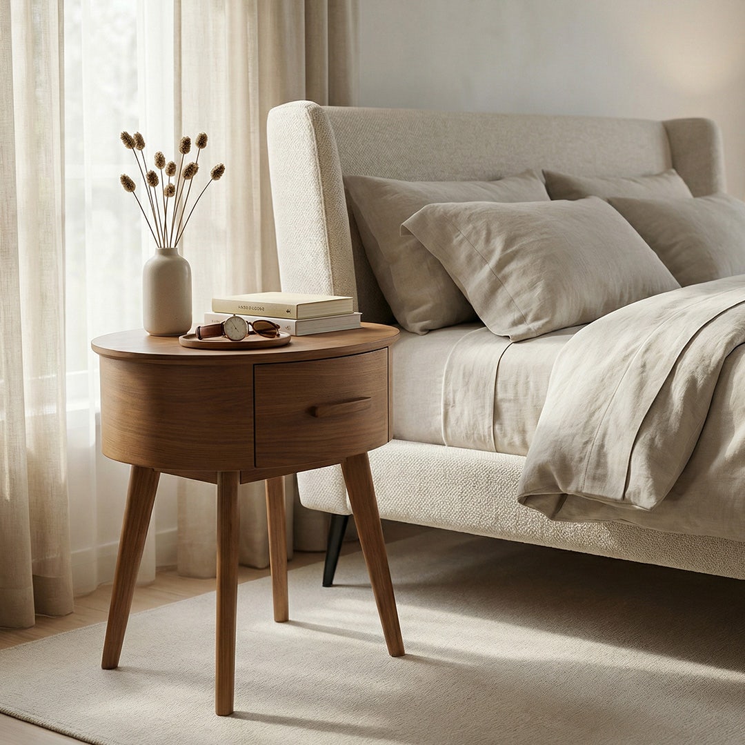إلتون طاولة سرير جانبية - جوزي