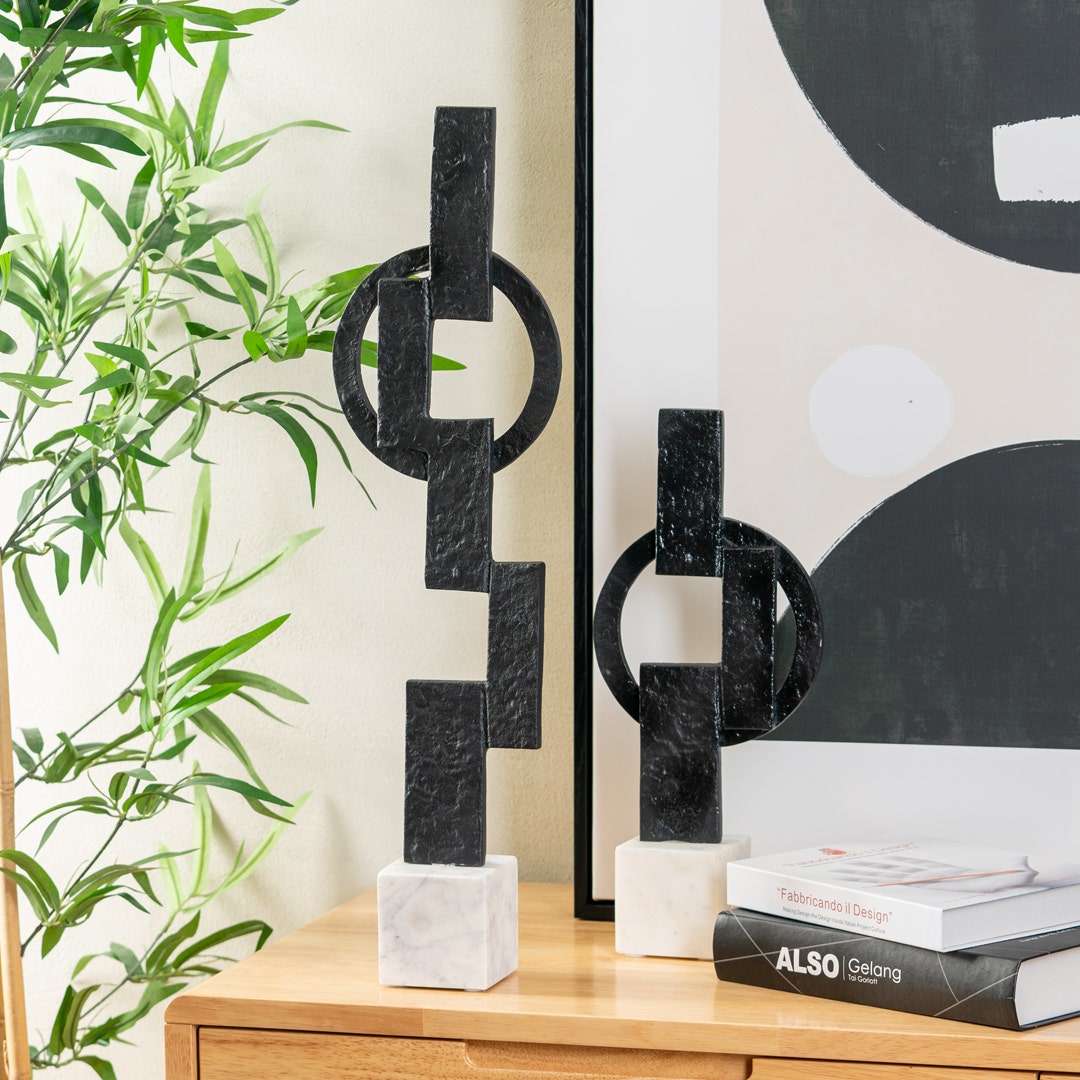 Gemini Abstract Decor Accent - L