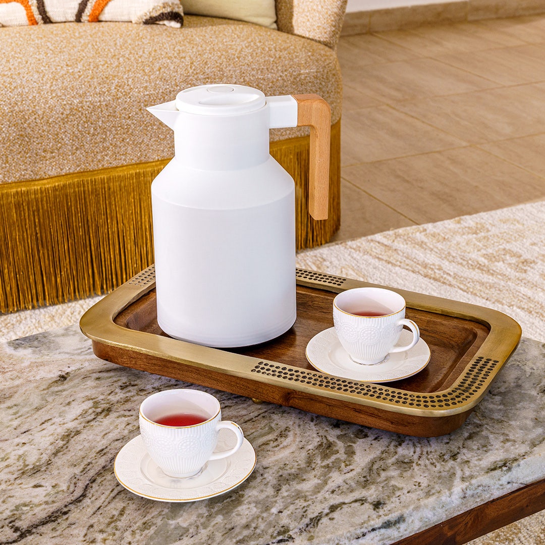 إلفيو قارورة 1000 مل - أبيض