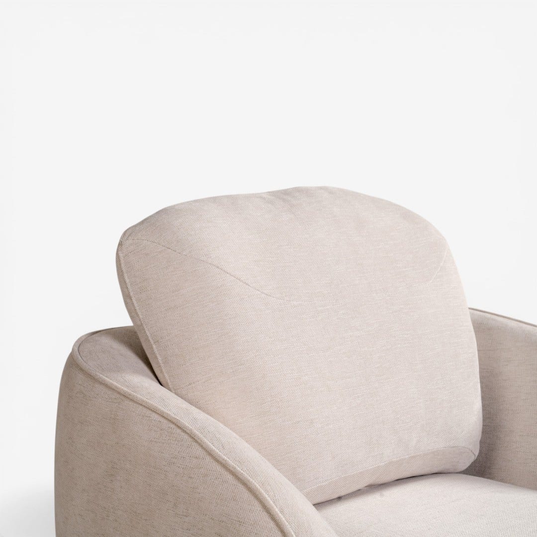 Elmira 1 Seater Sofa Beige