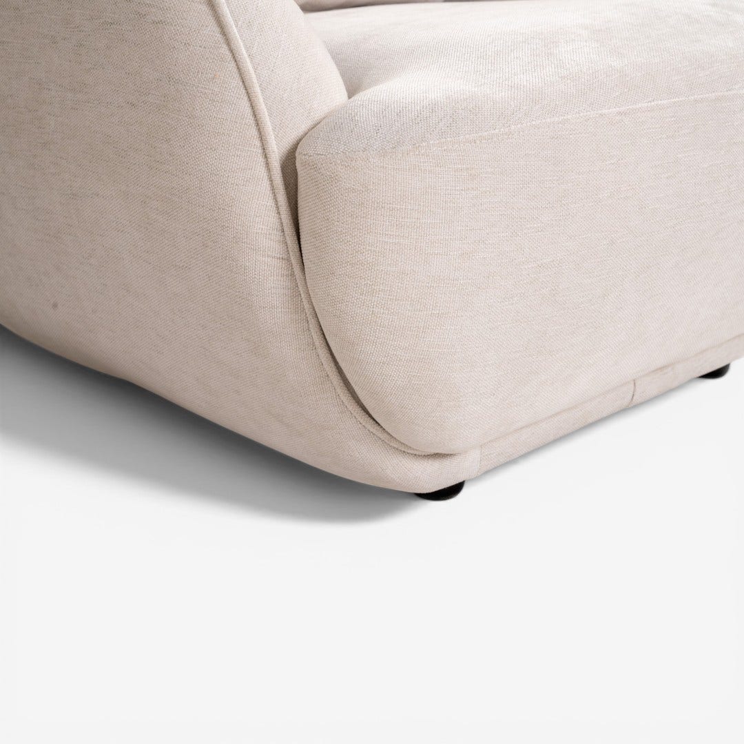 Elmira 1 Seater Sofa Beige