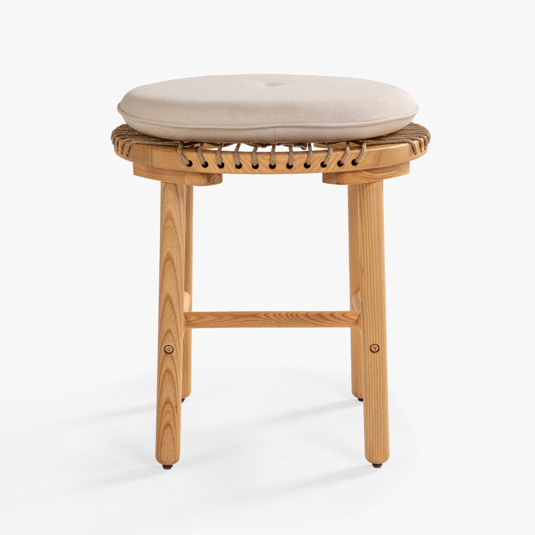Lucie Stool Beige