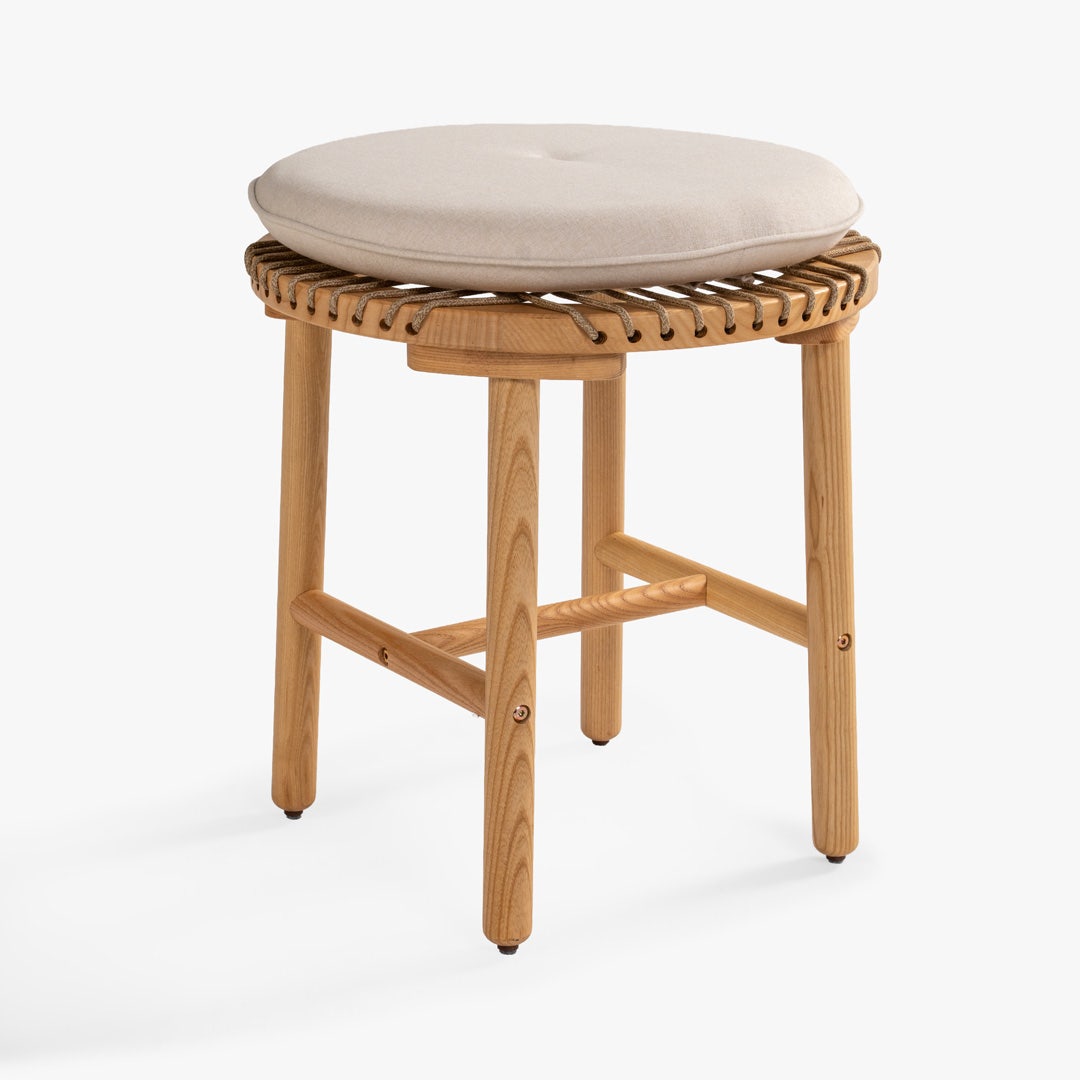 Lucie Stool Beige