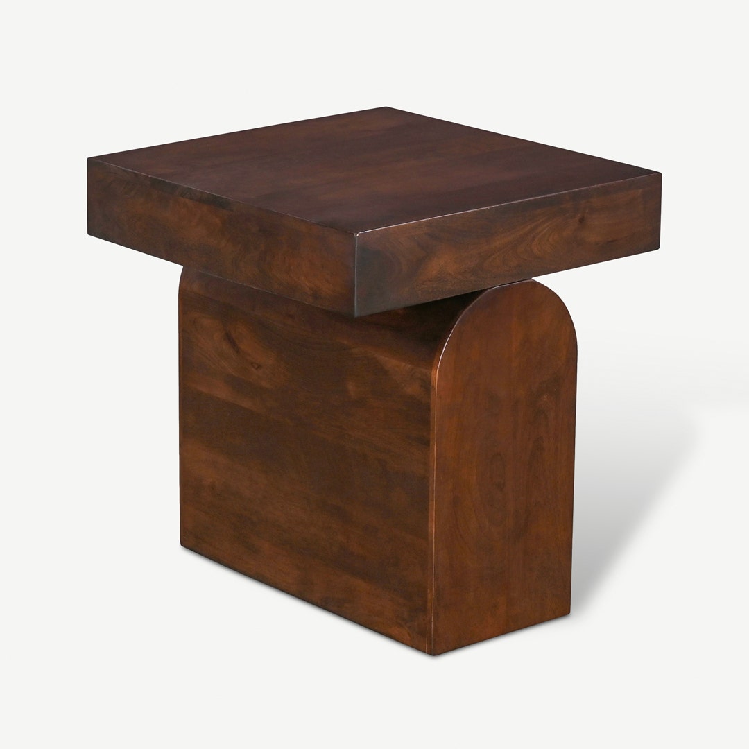 Raymond End Table Dark Walnut