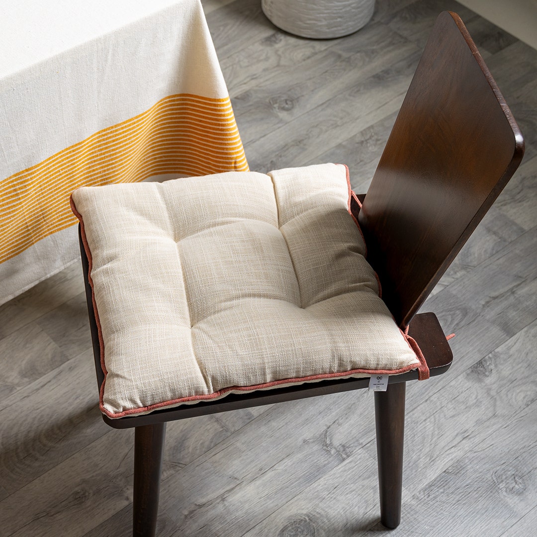 Monroe Chair Pad Terracotta -45x45cm