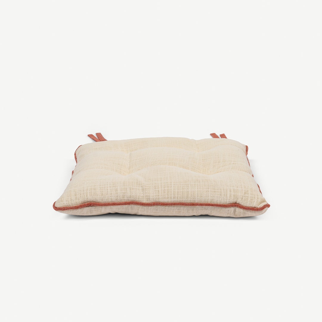 Monroe Chair Pad Terracotta -45x45cm