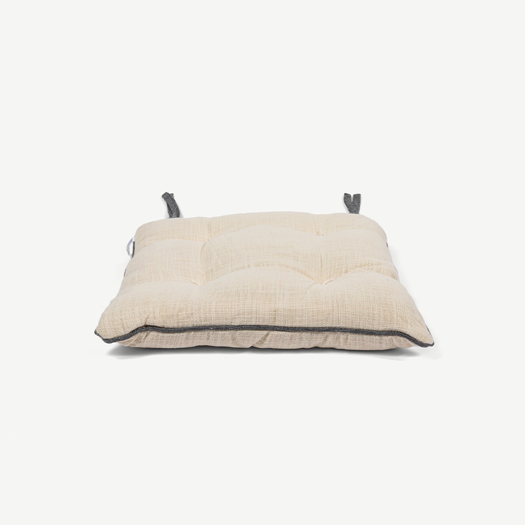 Monroe Chair Pad Grey -45x45cm