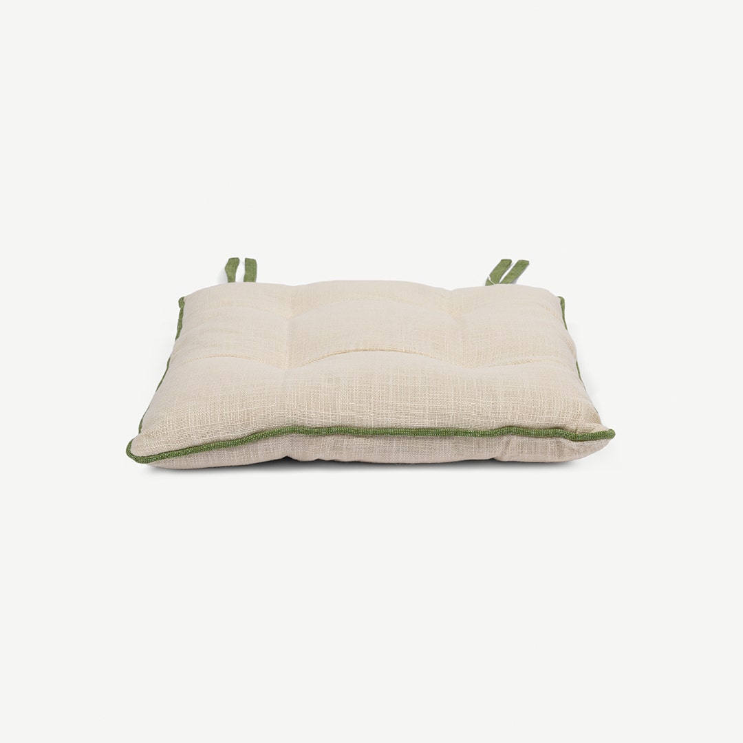 Monroe Chair Pad Bottle Green -45x45cm