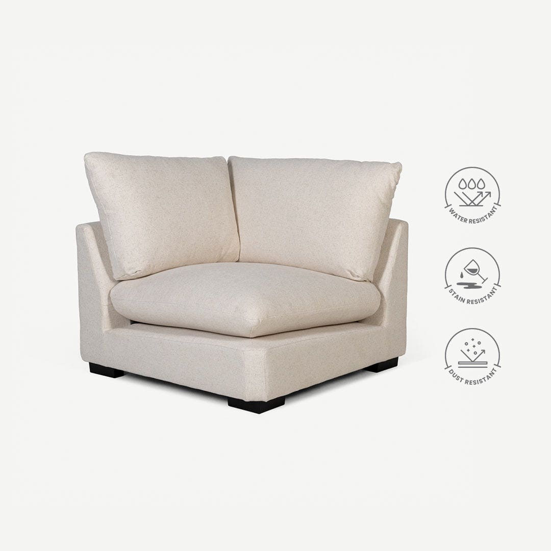 Halston Modular Corner Ivory- PF