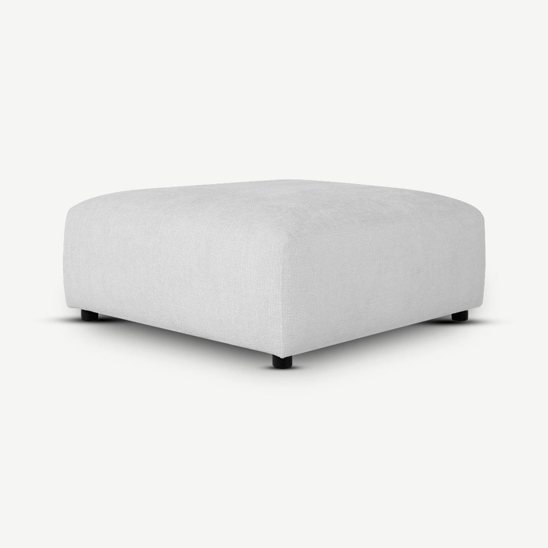Odell Modular Ottoman Ivory