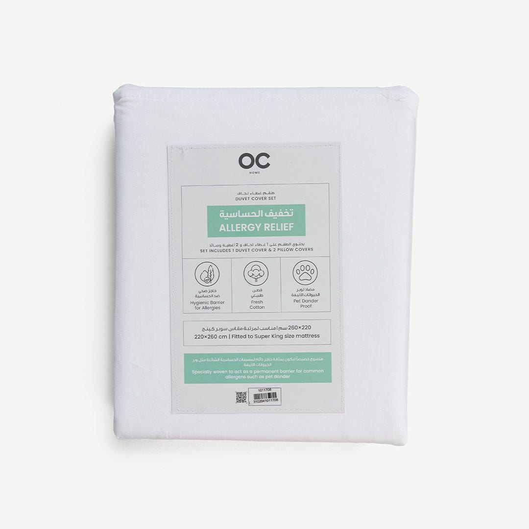 Allergy-Relief D/C Set 220x260cm -White