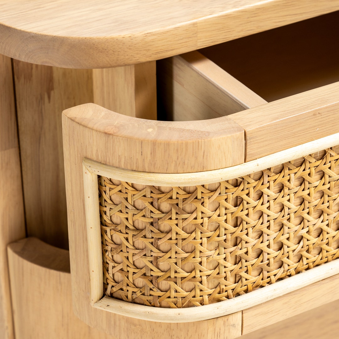 Railan Bedside Table Natural
