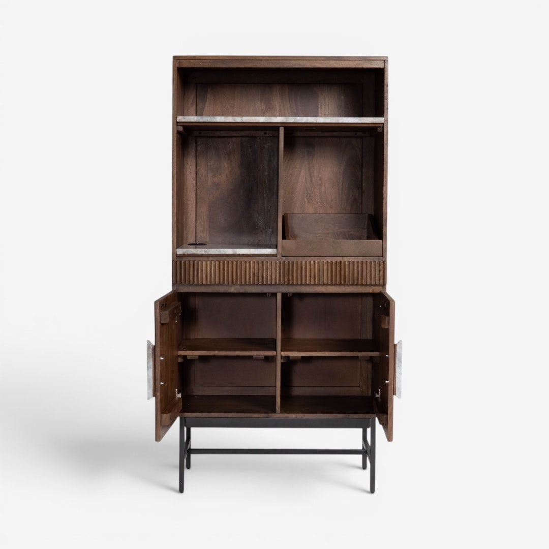 Koda Coffee Curio Walnut