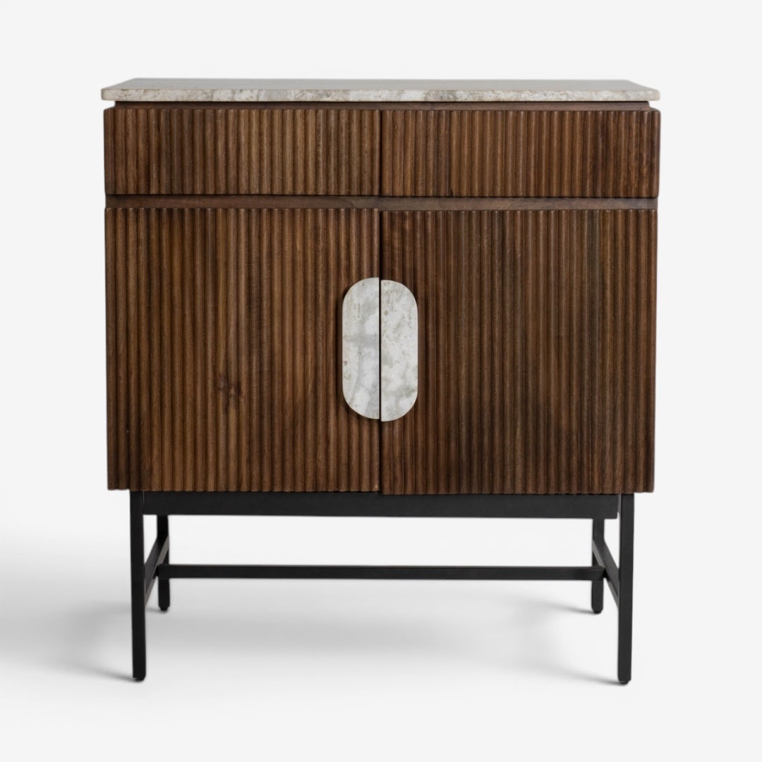 Koda Display Cabinet Walnut