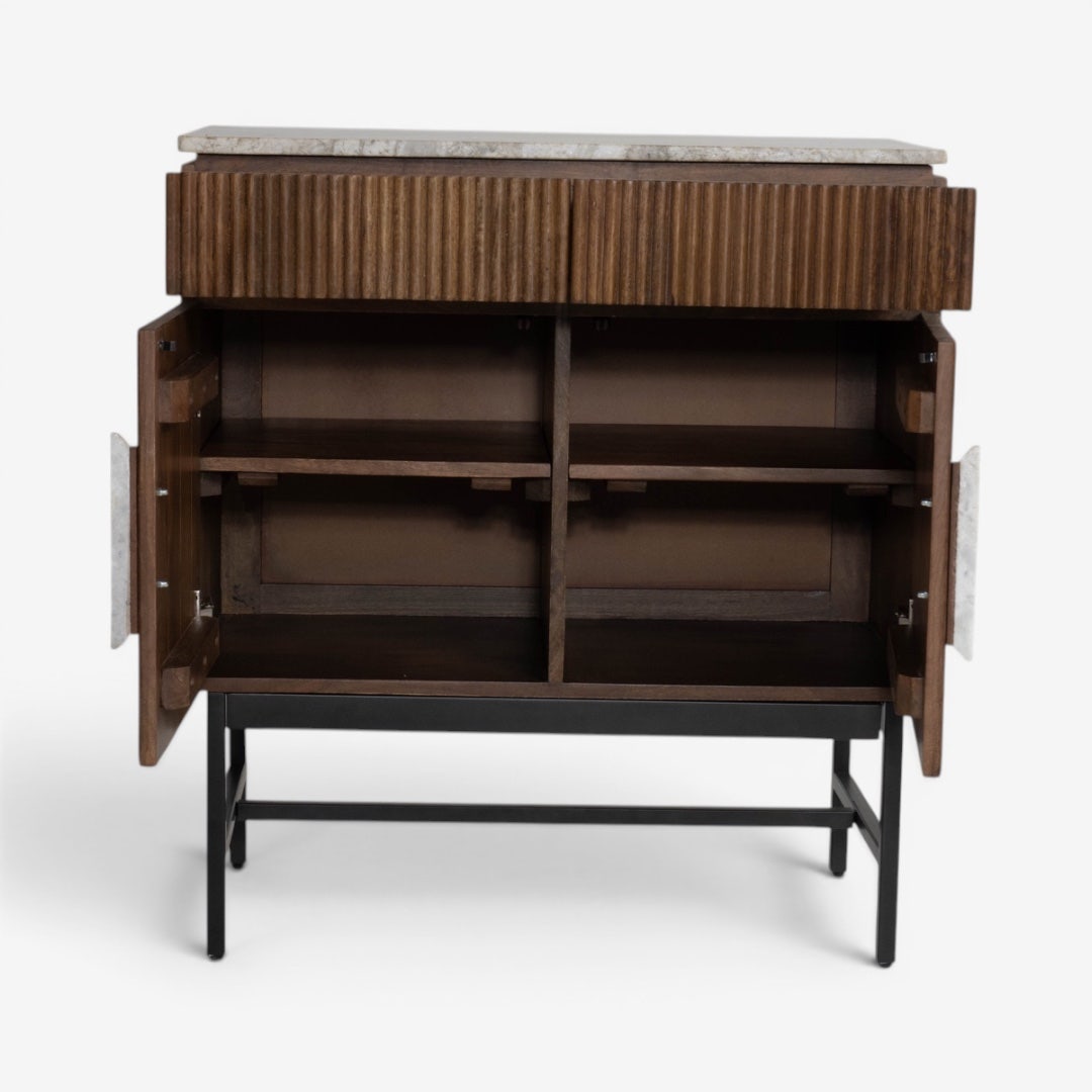 Koda Display Cabinet Walnut