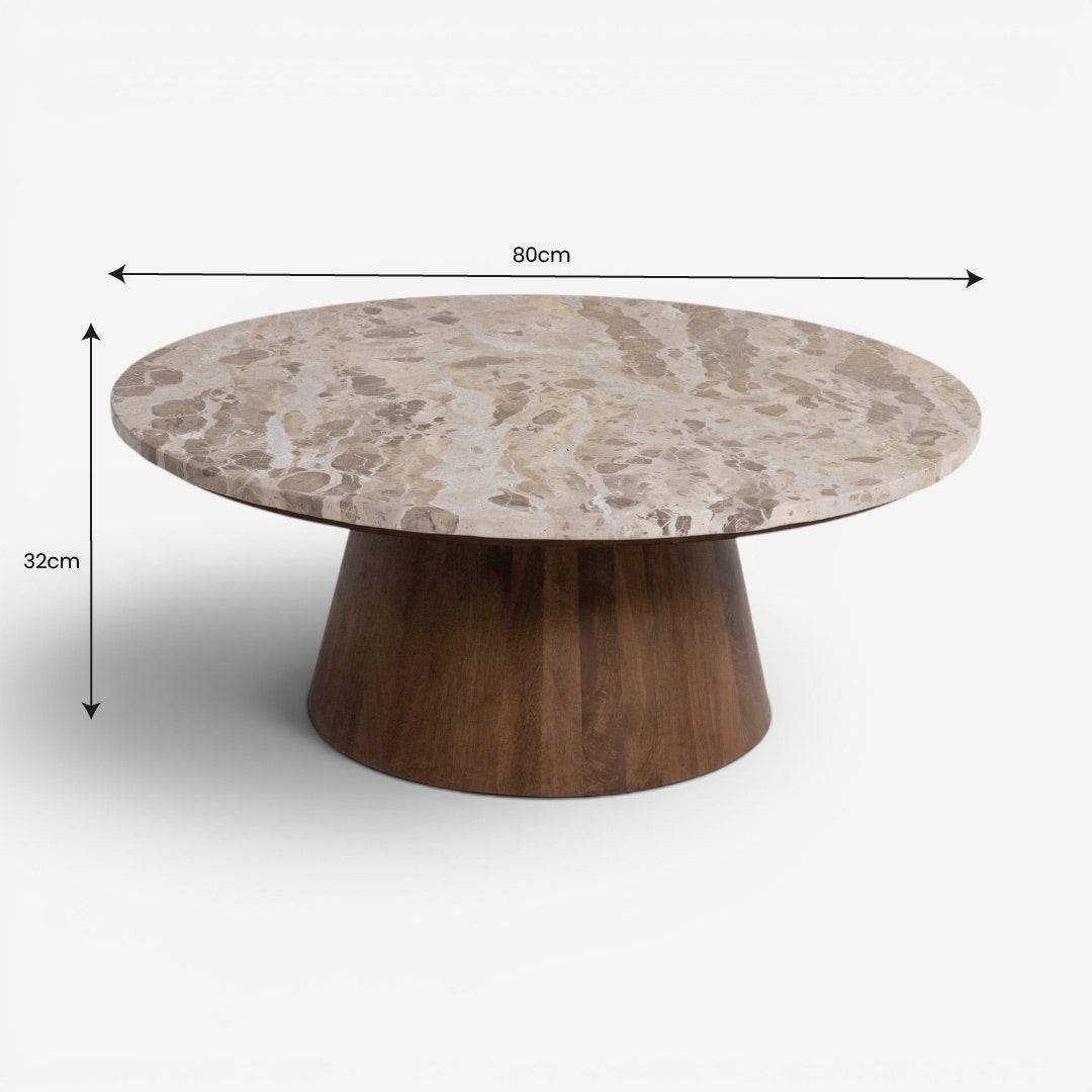 Minos Coffee Table Beige