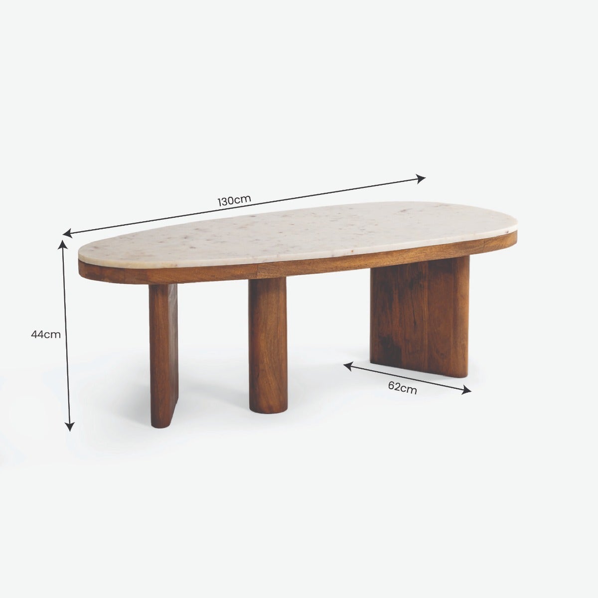 Polo Coffee Table Walnut