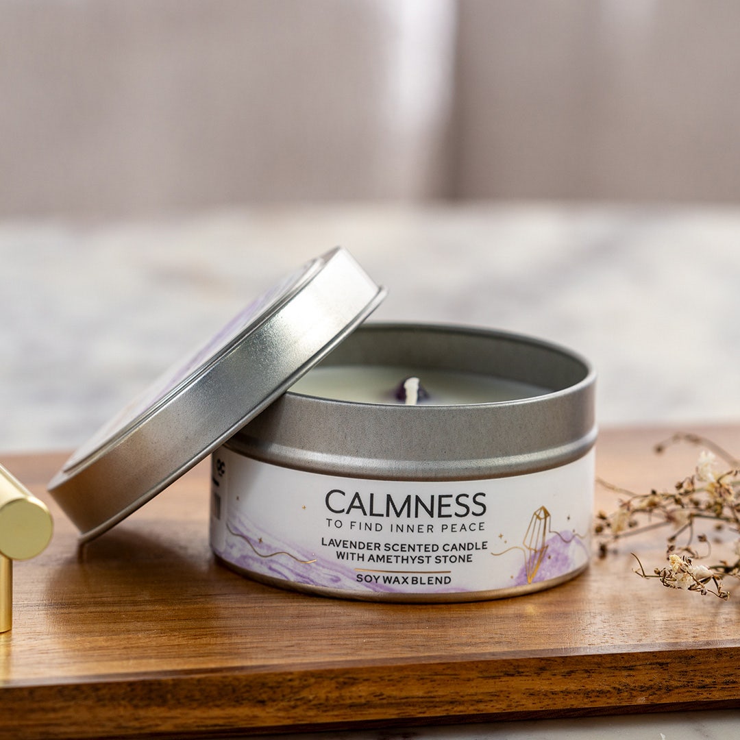 Zein Scented Tin Candle - Calmness