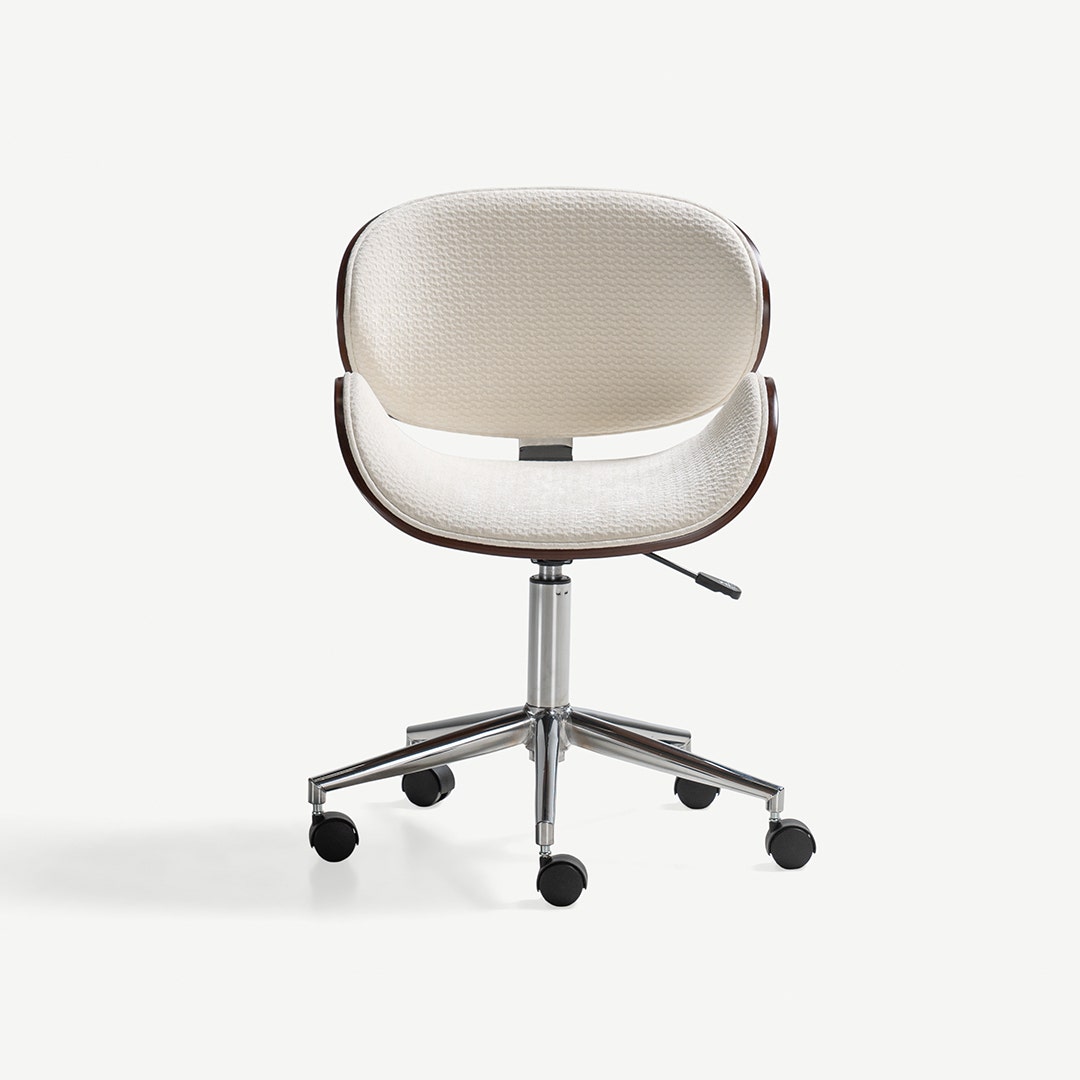 Ruban Office Chair Ivory
