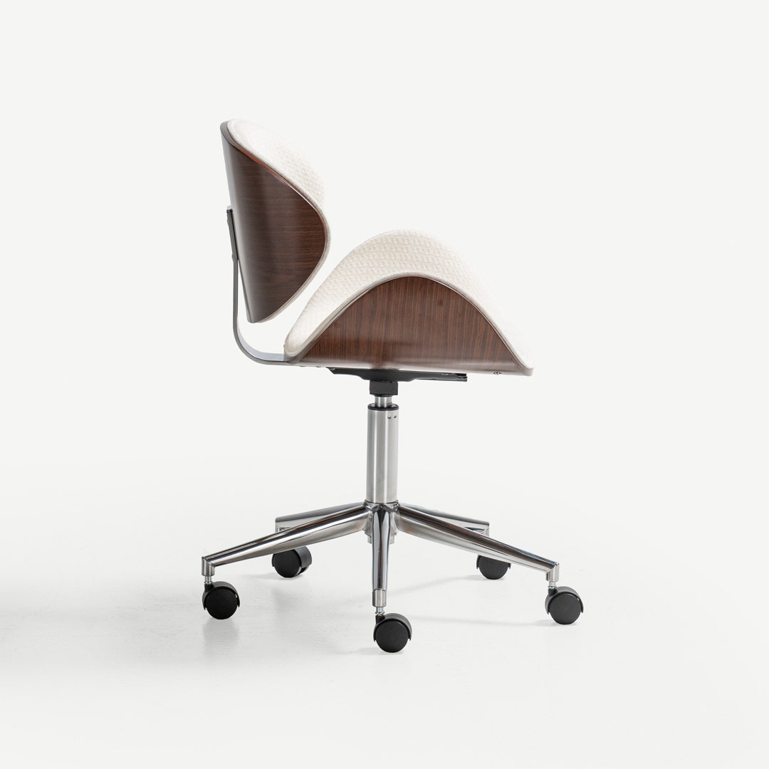 Ruban Office Chair Ivory