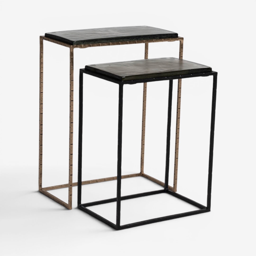 Melas End Table Set of 2pcs