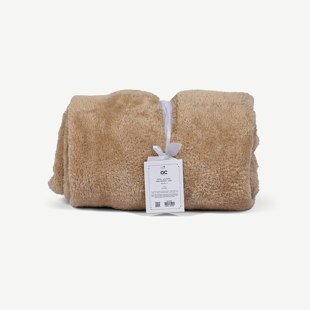 بطانية لينالي 150×200 سم - بيج فاتح