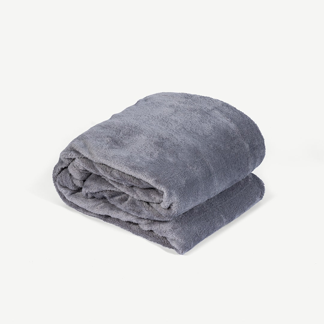 بطانية لينالي 200×240 سم - رمادي