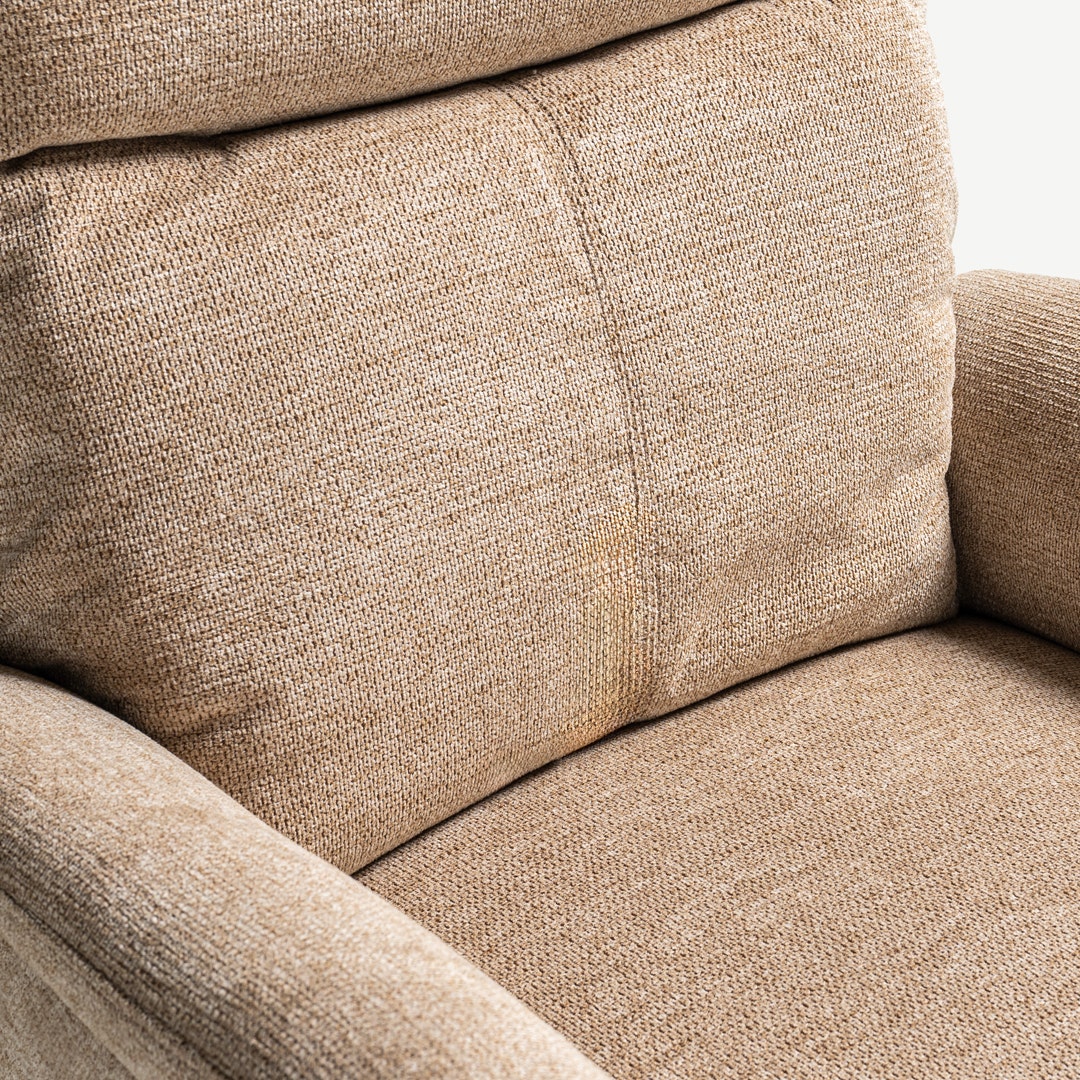 Loren Power Recliner Ecru