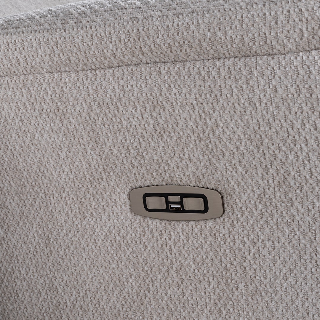 Kormaz Massage Power Recliner Grey