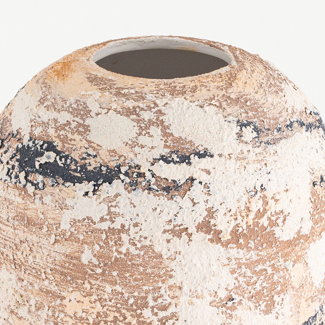 Cemele Sphere Hand-Painted Decor Vase