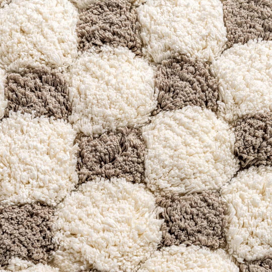 Morenal Handloom Bath Mat P/Grey-50x80cm