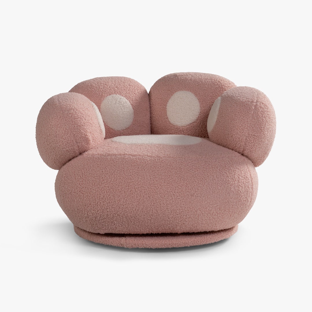 Paw Kids Accent Chair Pink