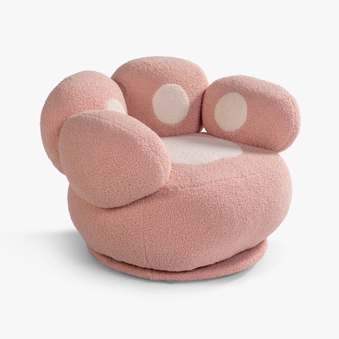 Paw Kids Accent Chair Pink